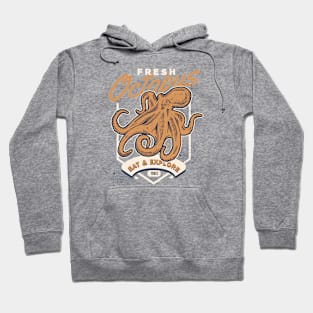 Freesh octobus eat and explore ocean lovers Hoodie